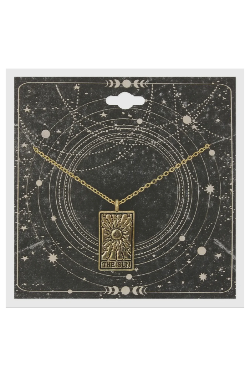 Tarot Card Necklace