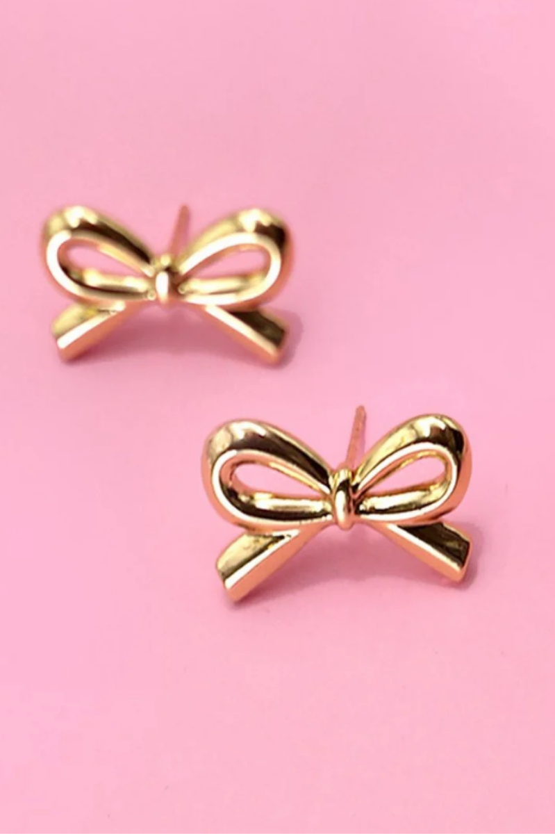 Bow Stud Earrings