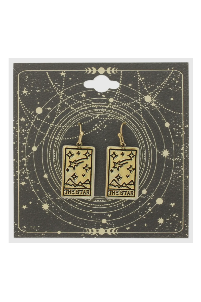 Tarot Card Earrings