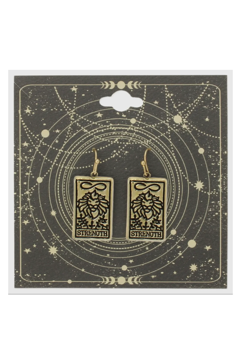 Tarot Card Earrings