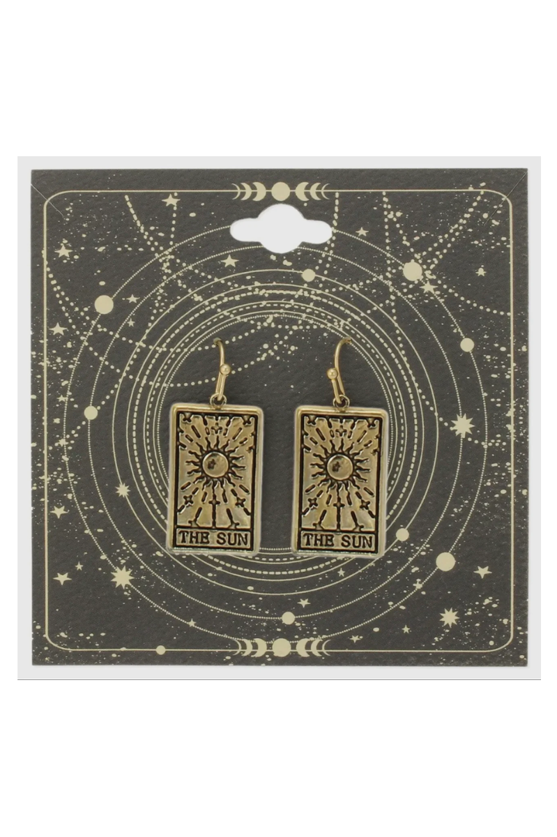 Tarot Card Earrings