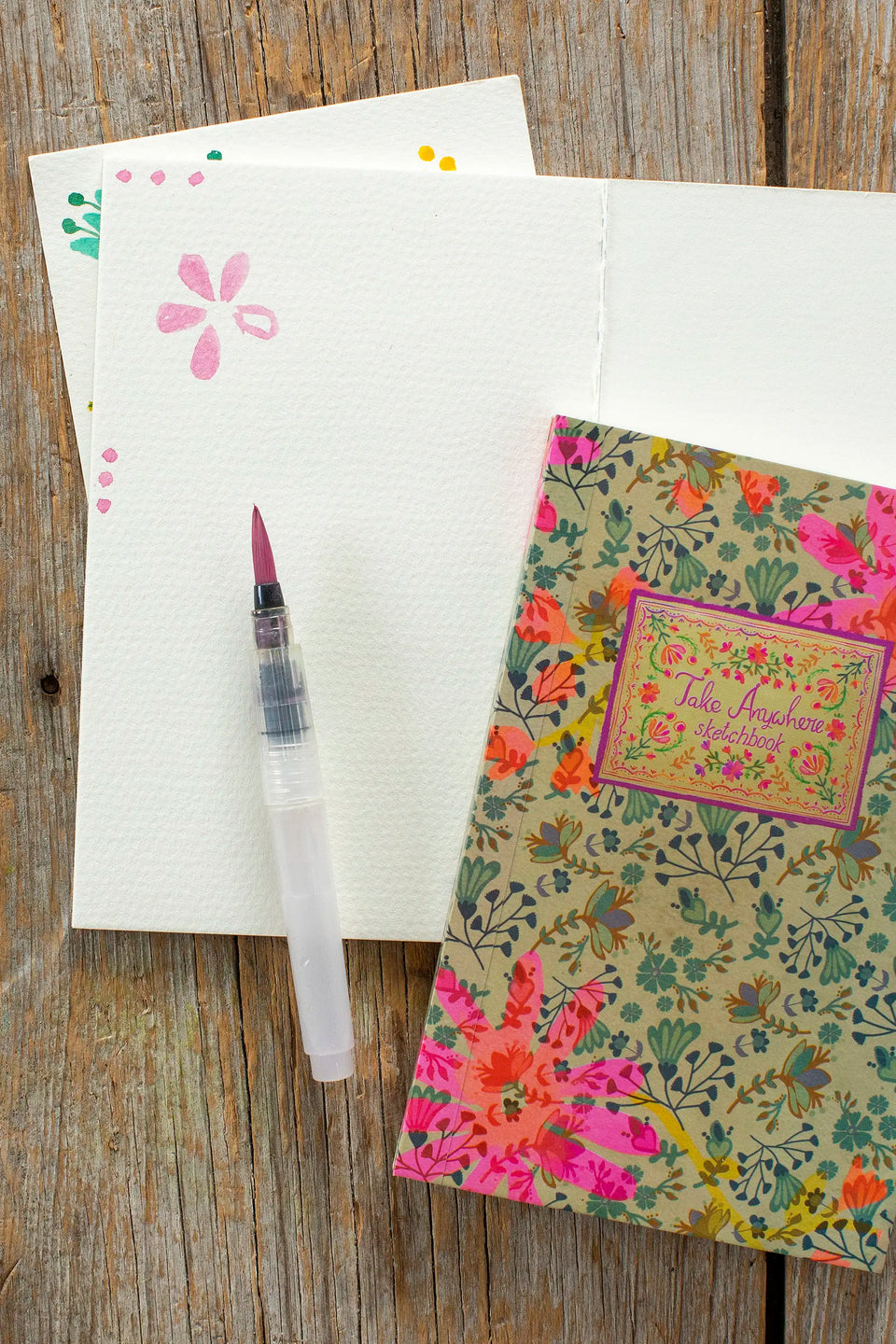 Travel Watercolor & Sketchbook Set | Natural Life
