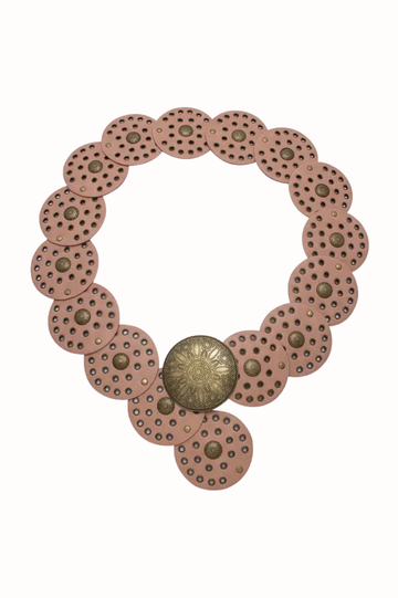 Y2K Western Concho Circle Belt