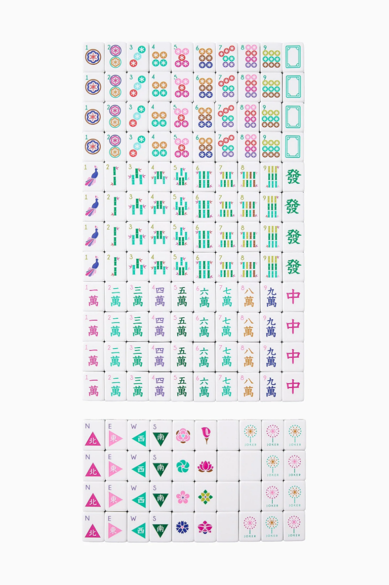La Fete Mahjong Tiles | Oh My Mahjong