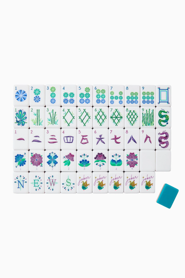 Lagoon Mahjong Tiles | Oh My Mahjong