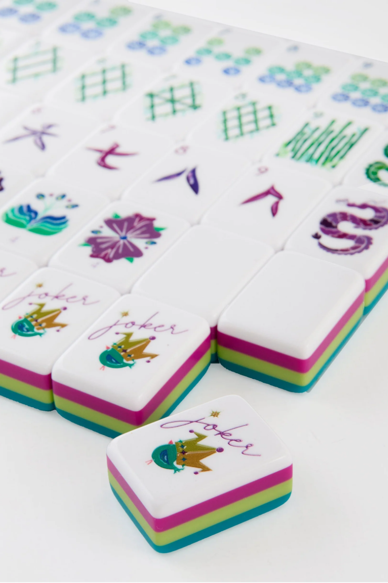 Lagoon Mahjong Tiles | Oh My Mahjong