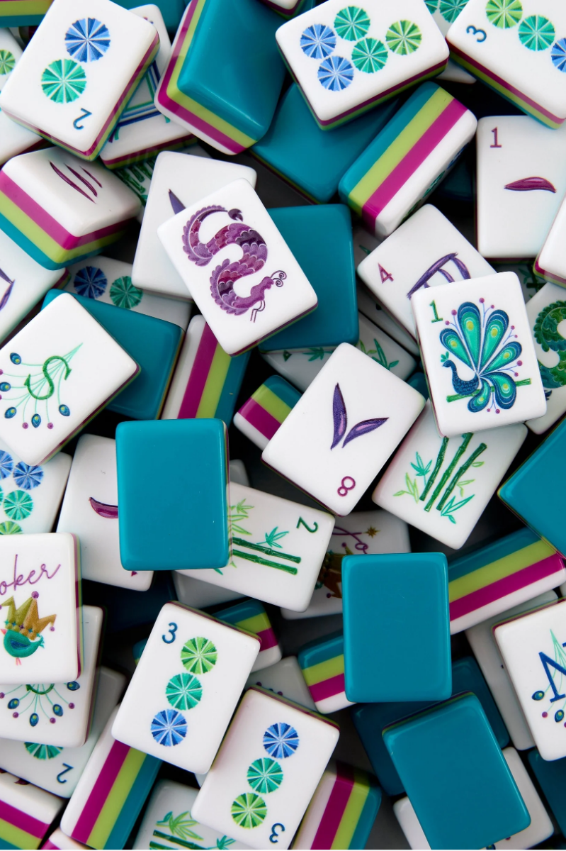 Lagoon Mahjong Tiles | Oh My Mahjong