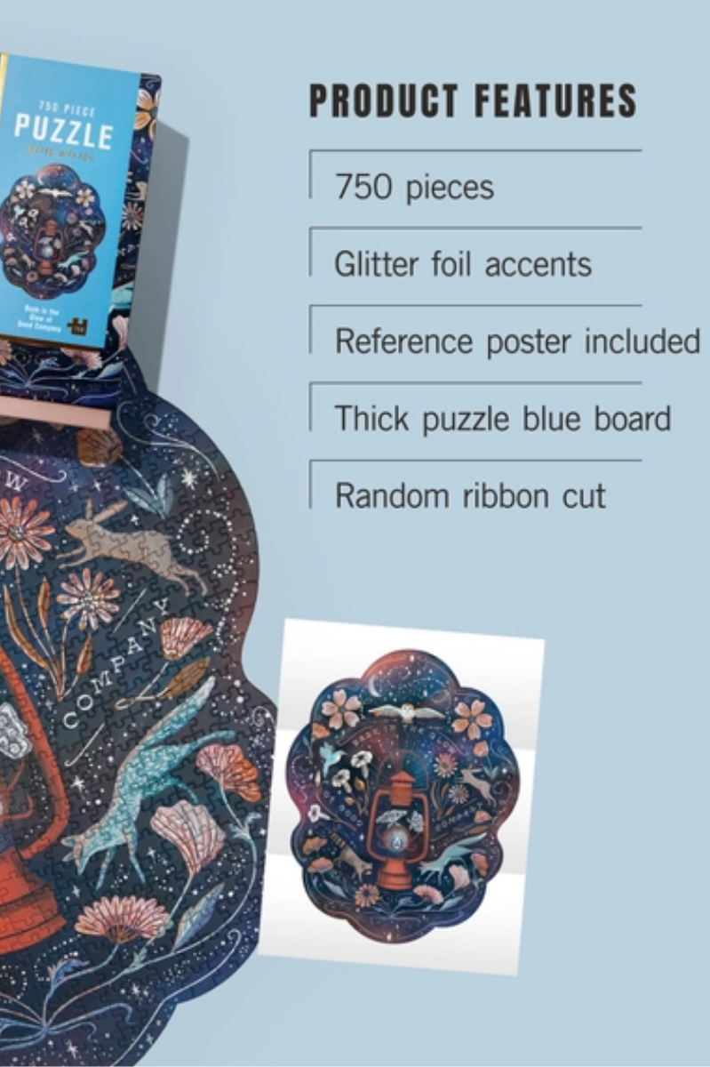 750 Piece Puzzle | Bask in the Glow