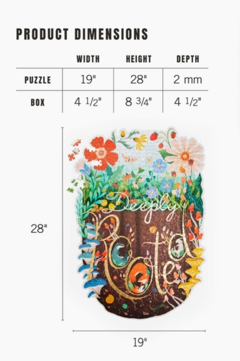 750 Piece Puzzle | Deeply Rooted + Firelight