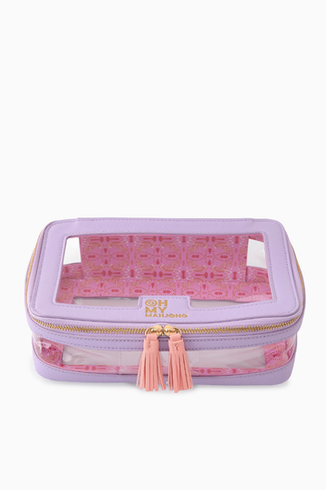Lavender Tile Storage Bag | Oh My Mahjong