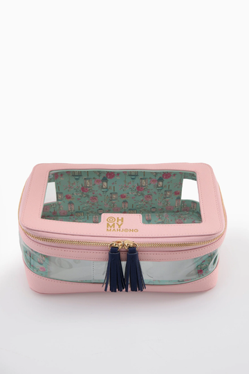 Light Pink Tile Storage Bag | Oh My Mahjong