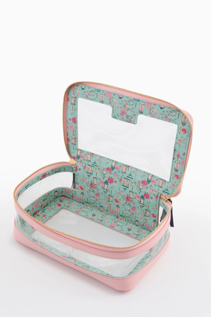 Light Pink Tile Storage Bag | Oh My Mahjong