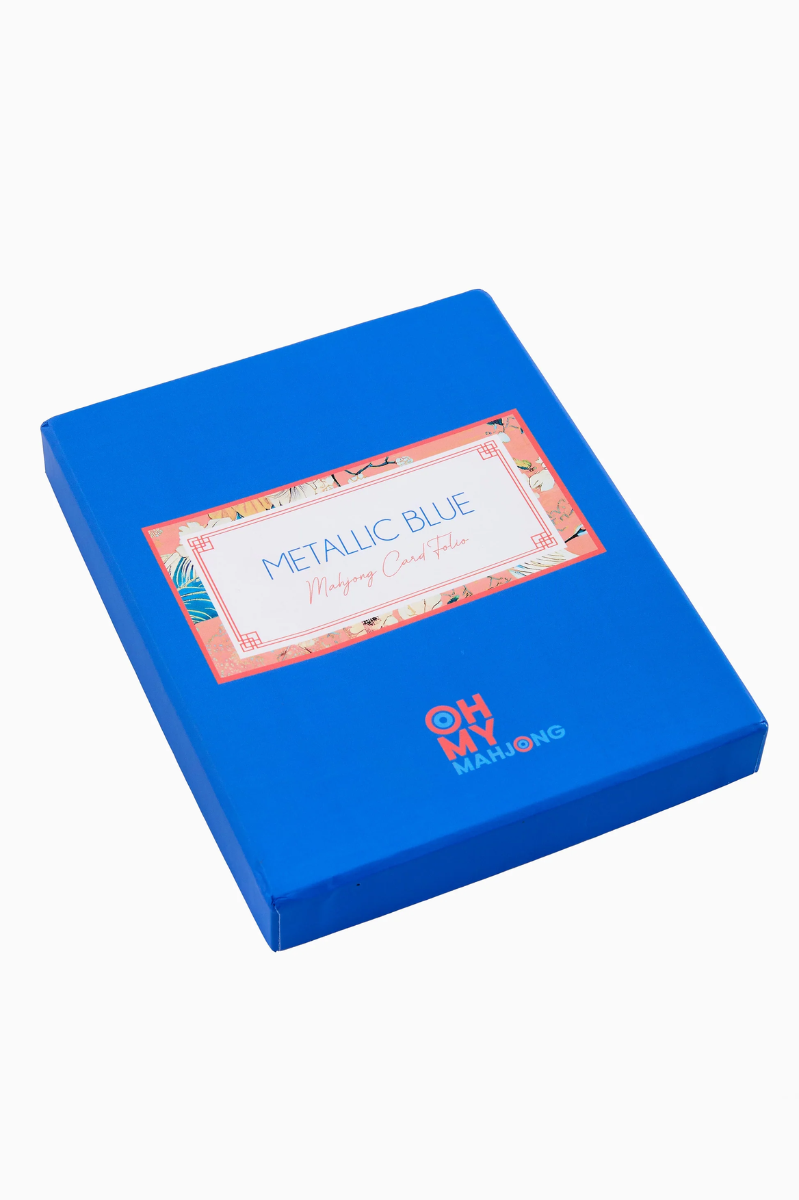 Metallic Mahjong Card Folio | Oh My Mahjong