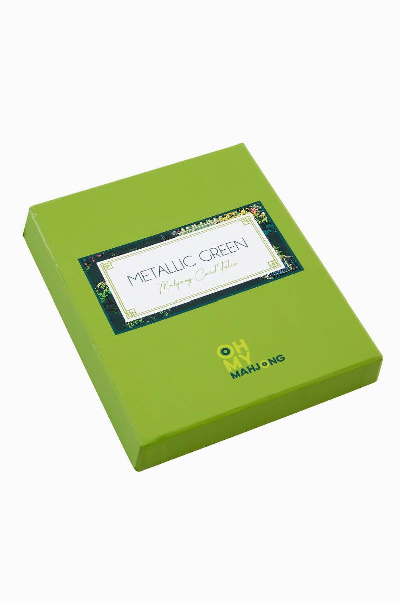 Metallic Mahjong Card Folio | Oh My Mahjong