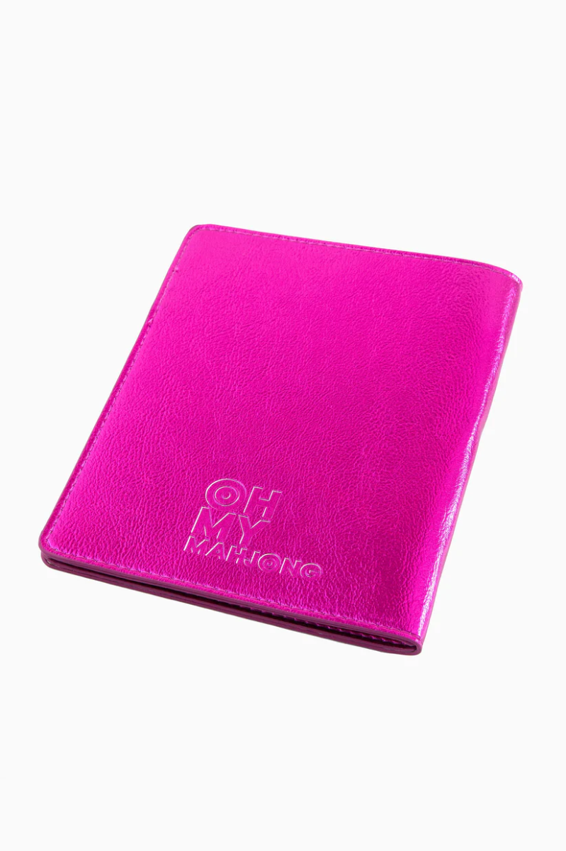 Metallic Mahjong Card Folio | Oh My Mahjong