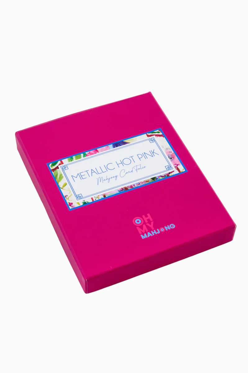 Metallic Mahjong Card Folio | Oh My Mahjong