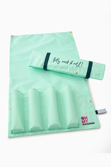 Mint Let's Rack & Roll Bag | Oh My Mahjong