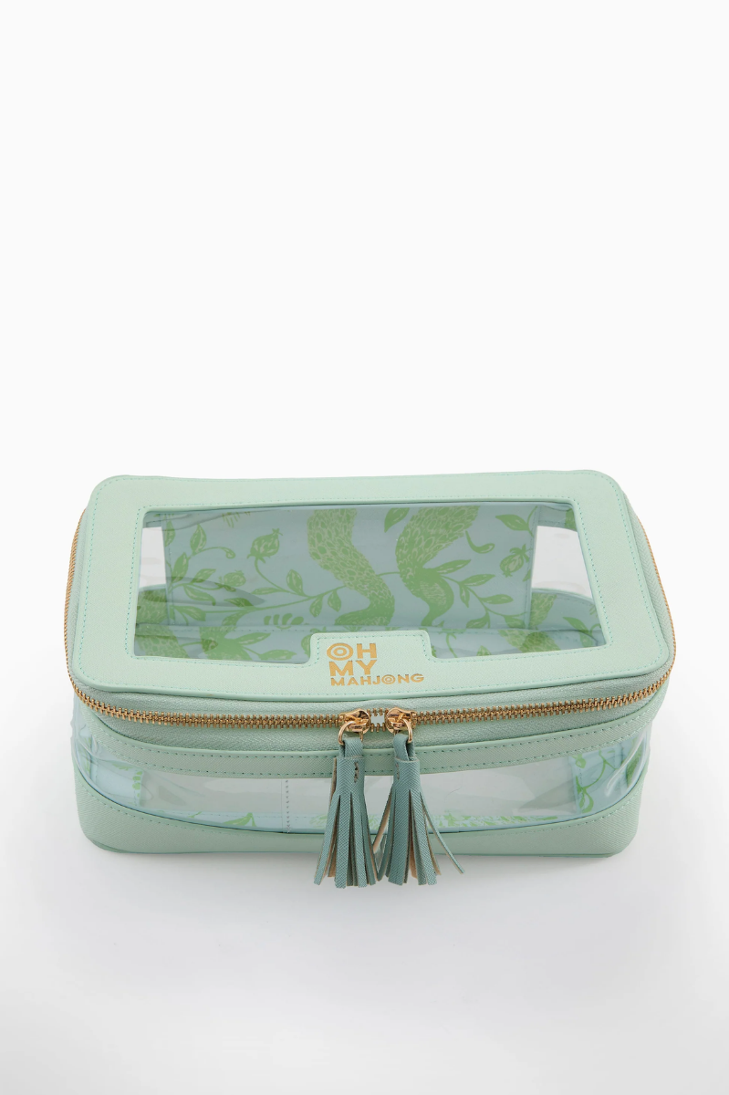 Mint Tile Storage Bag | Oh My Mahjong