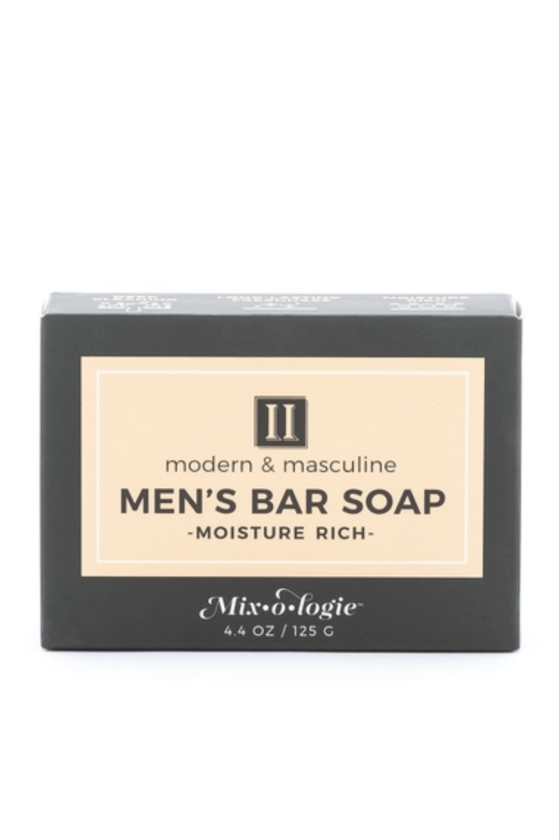 Mixologie Men's Bar Soap | Modern & Masculine