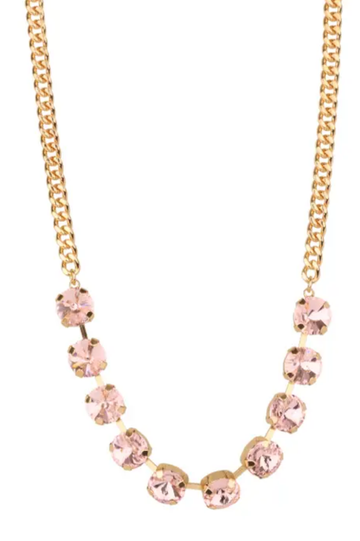 Rhinestone Link Necklace