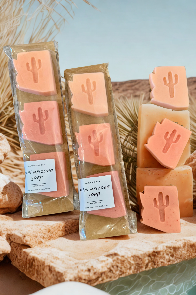 Naked Fig Mini Arizona Bar Soap | Set of 3