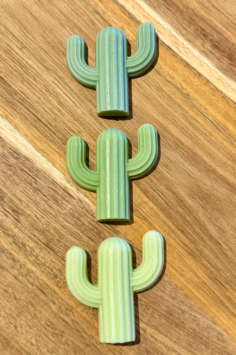 Naked Fig Mini Cactus Bar Soap | Set of 3