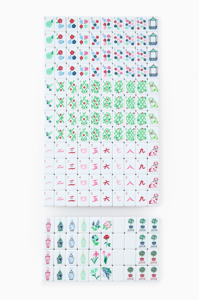 Nantucket Mahjong Tiles | Oh My Mahjong