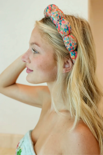 Vintage Garden Peach Spa Headband | Natural Life