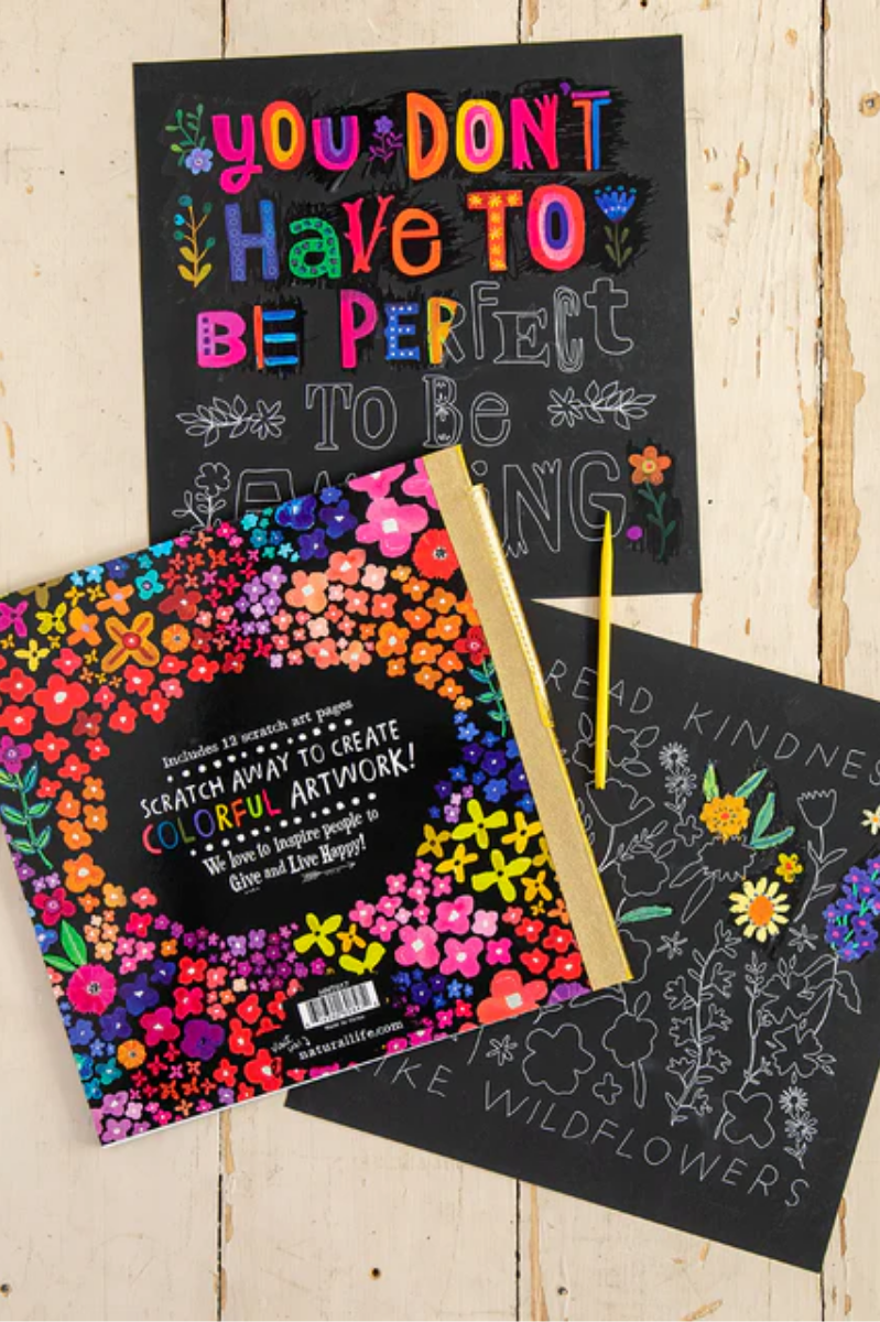 Scratch Art Poster Book | Natural Life