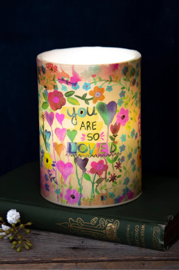 You Are So Loved Flameless Candle | Natural Life