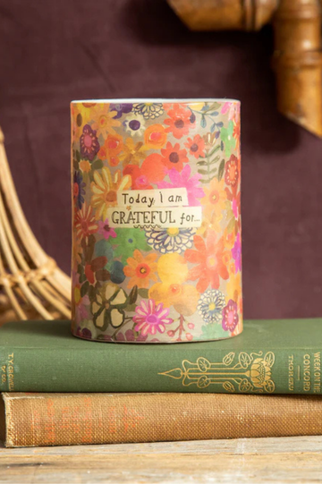 Today I am Grateful Flameless Candle | Natural Life