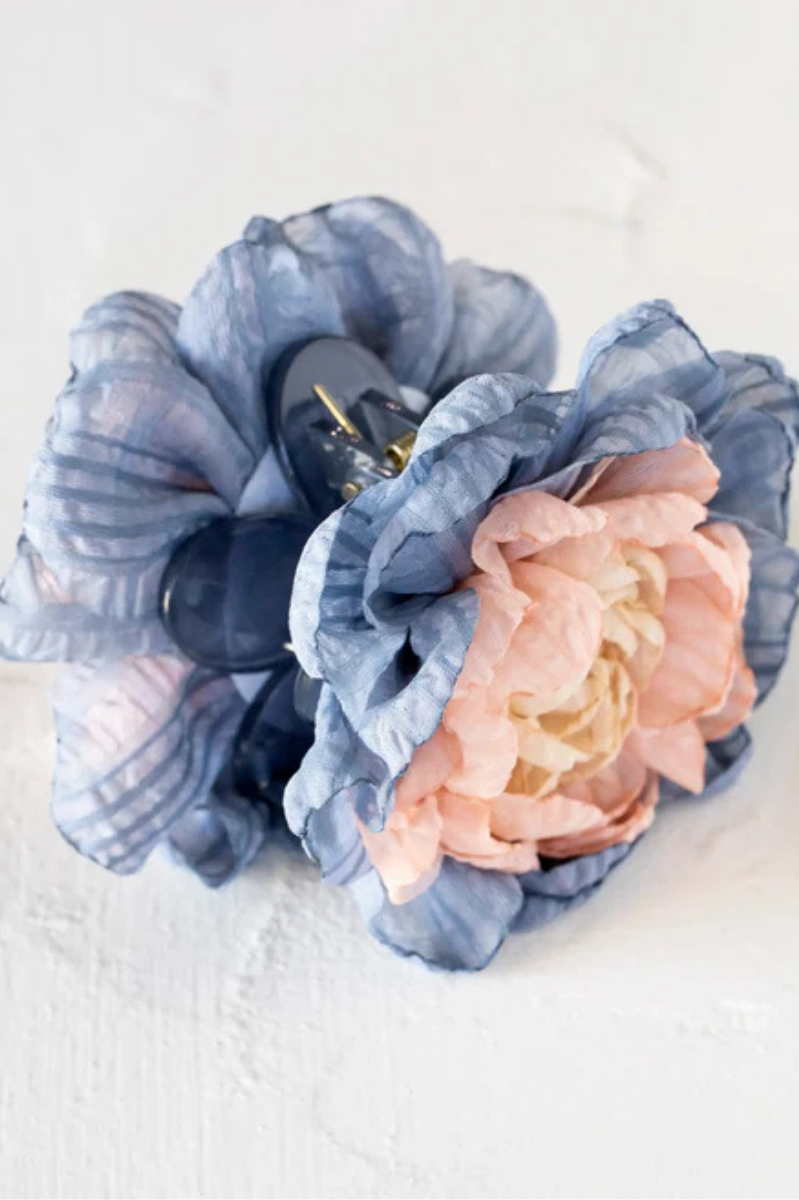 Fabric Flower Hair Clip | Natural Life