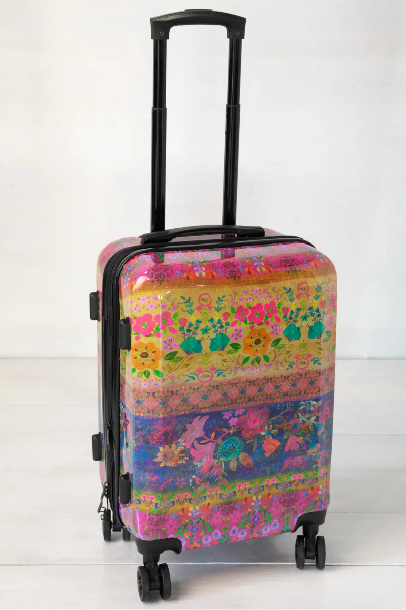 Travel Happy Carry-On Suitcase | Natural Life