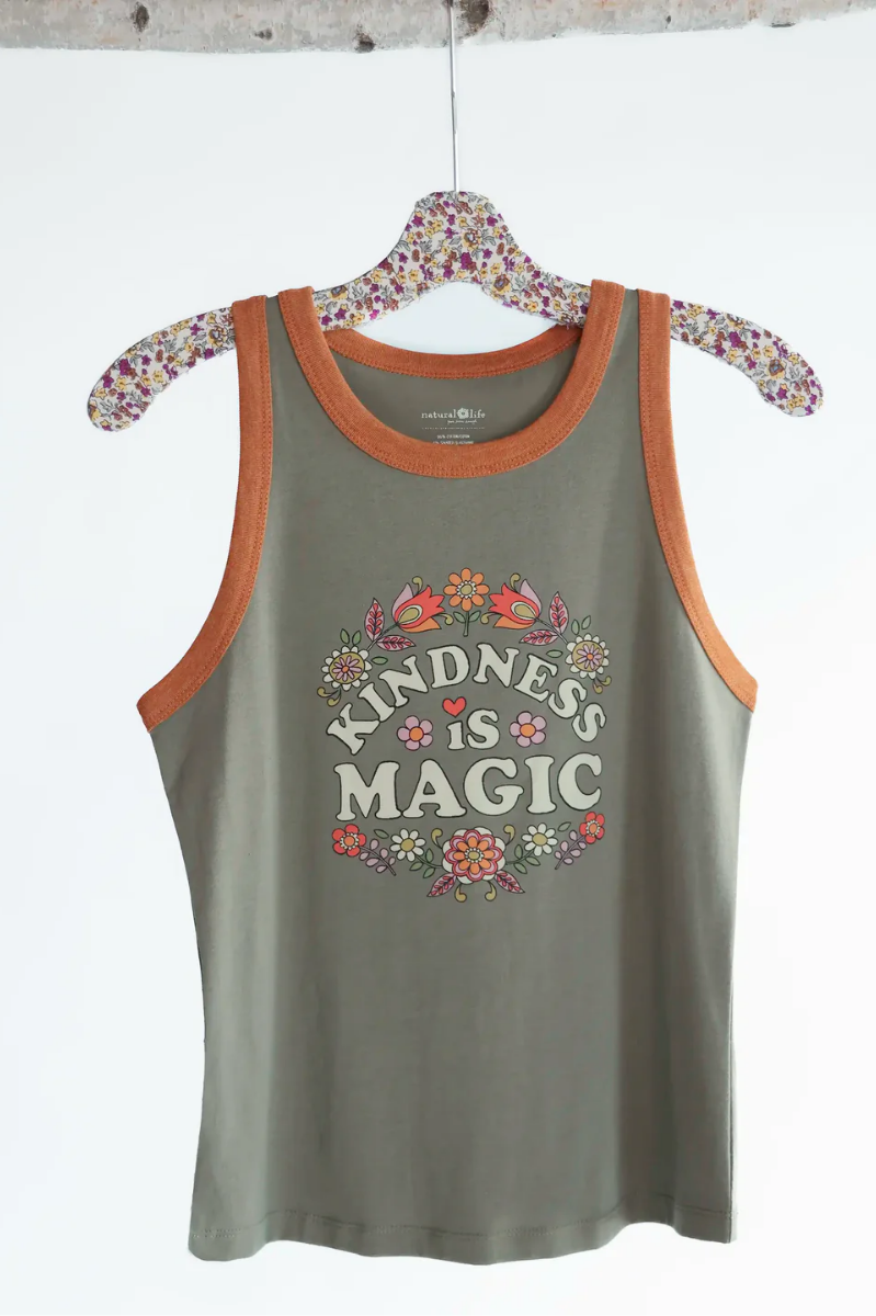 Kindness is Magic Ringer Tank | Natural Life