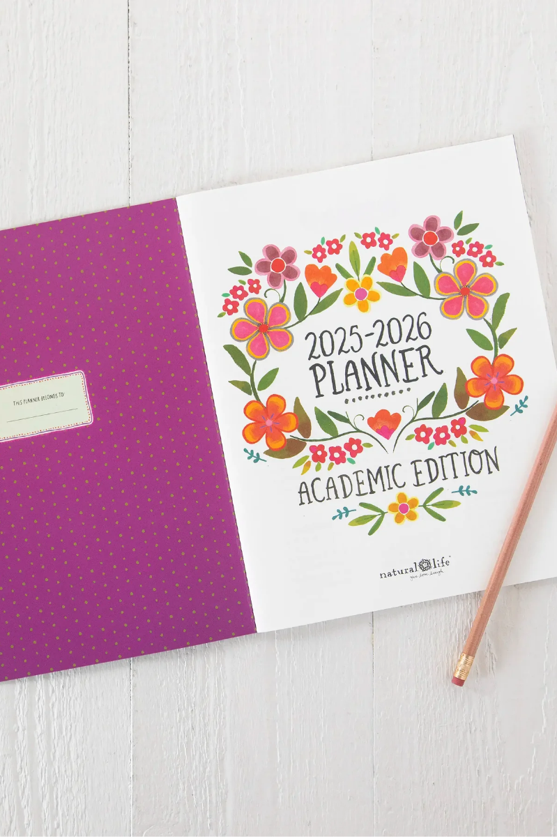 2025-26 Academic Planner | Natural Life