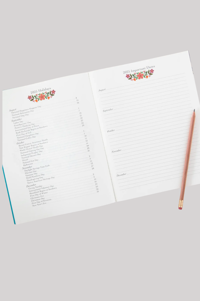 2025-26 Academic Planner | Natural Life