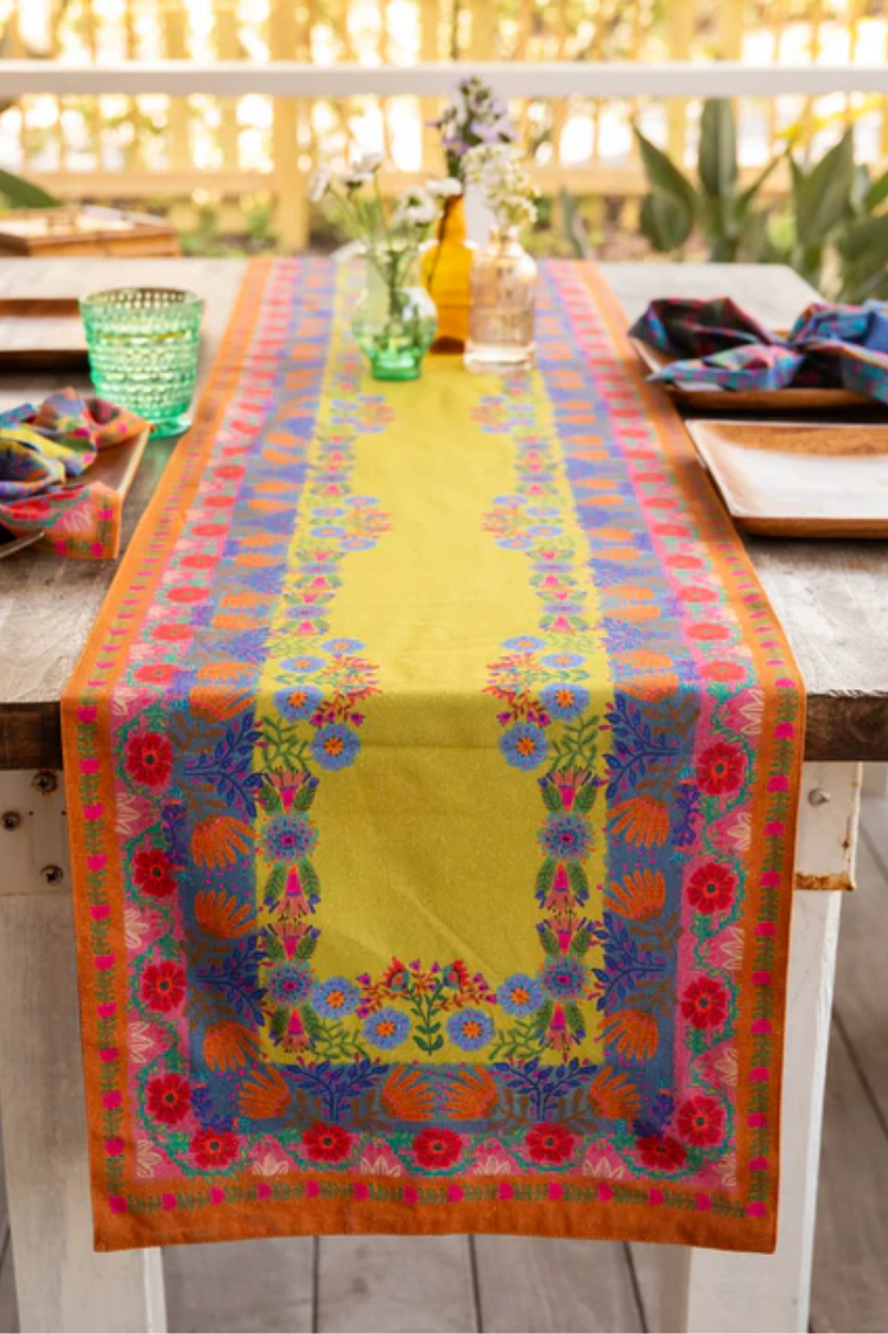 Double-Sided Bohemian Bungalow Table Runner | Natural Life