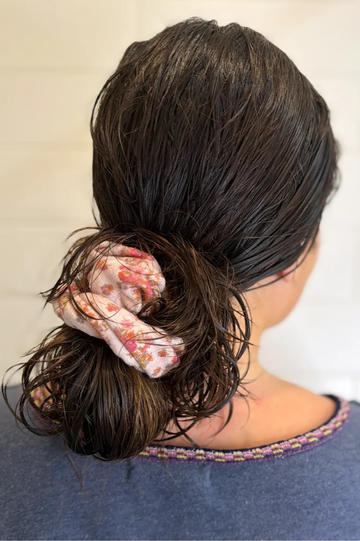 Quick Dry Microfiber Scrunchie | Natural Life