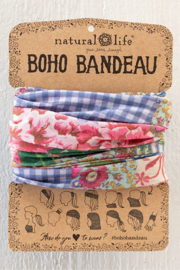 Full Boho Bandeau? Headband | Vintage Treasure Pink
