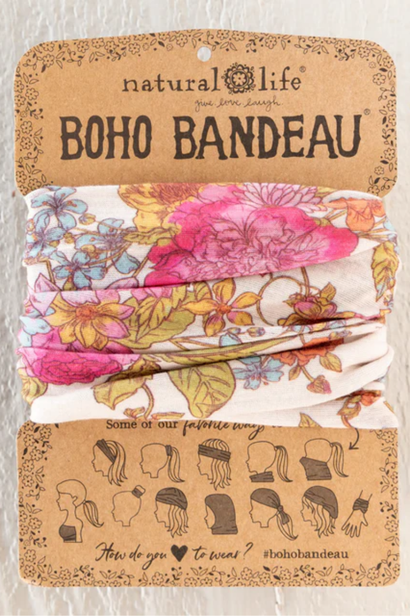 Full Boho Bandeau? Headband | English Garden Cream