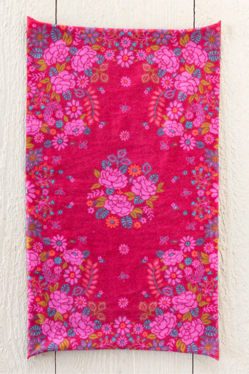 Full Boho Bandeau? Headband | Merlot Floral Bandana