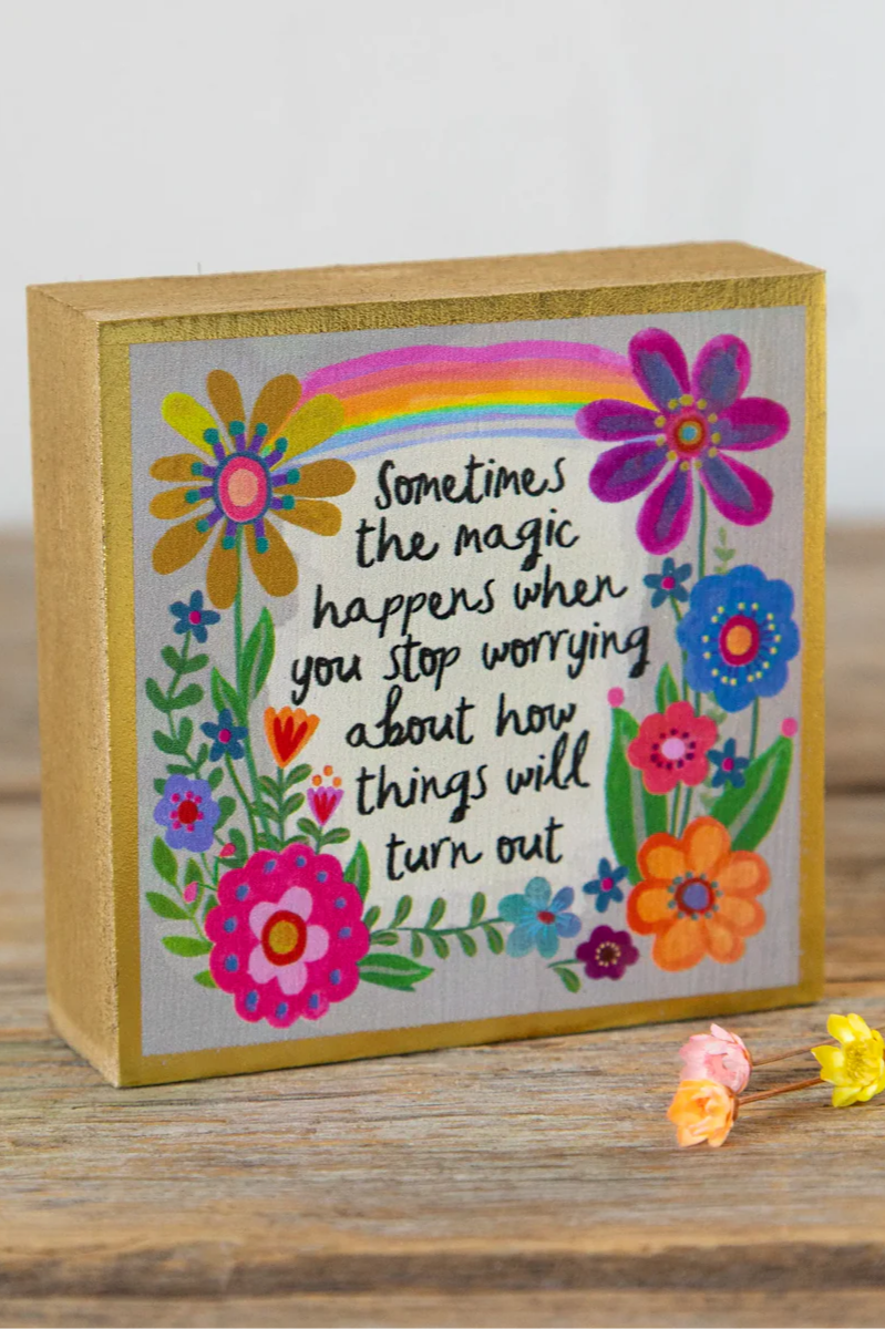 Tiny Block Keepsake | Natural Life