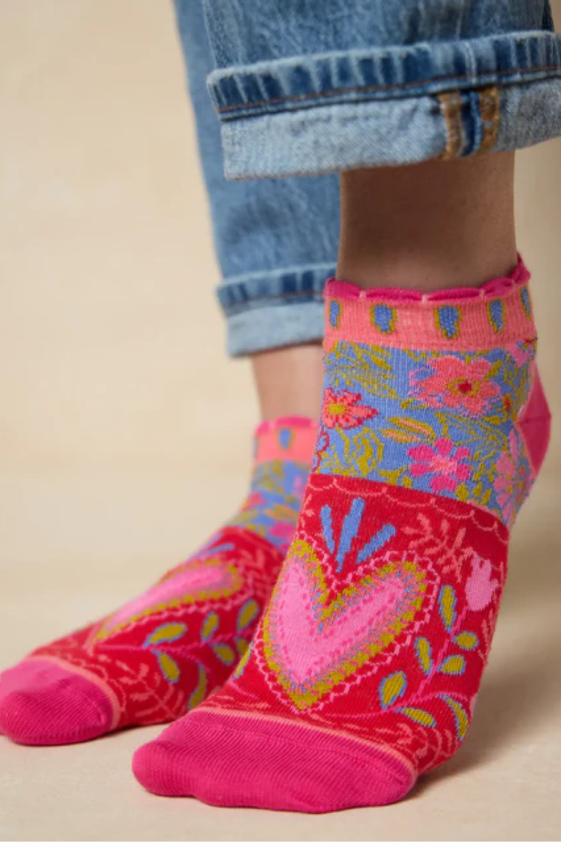 Boho Ankle Socks, Set of 3 | Natural Life