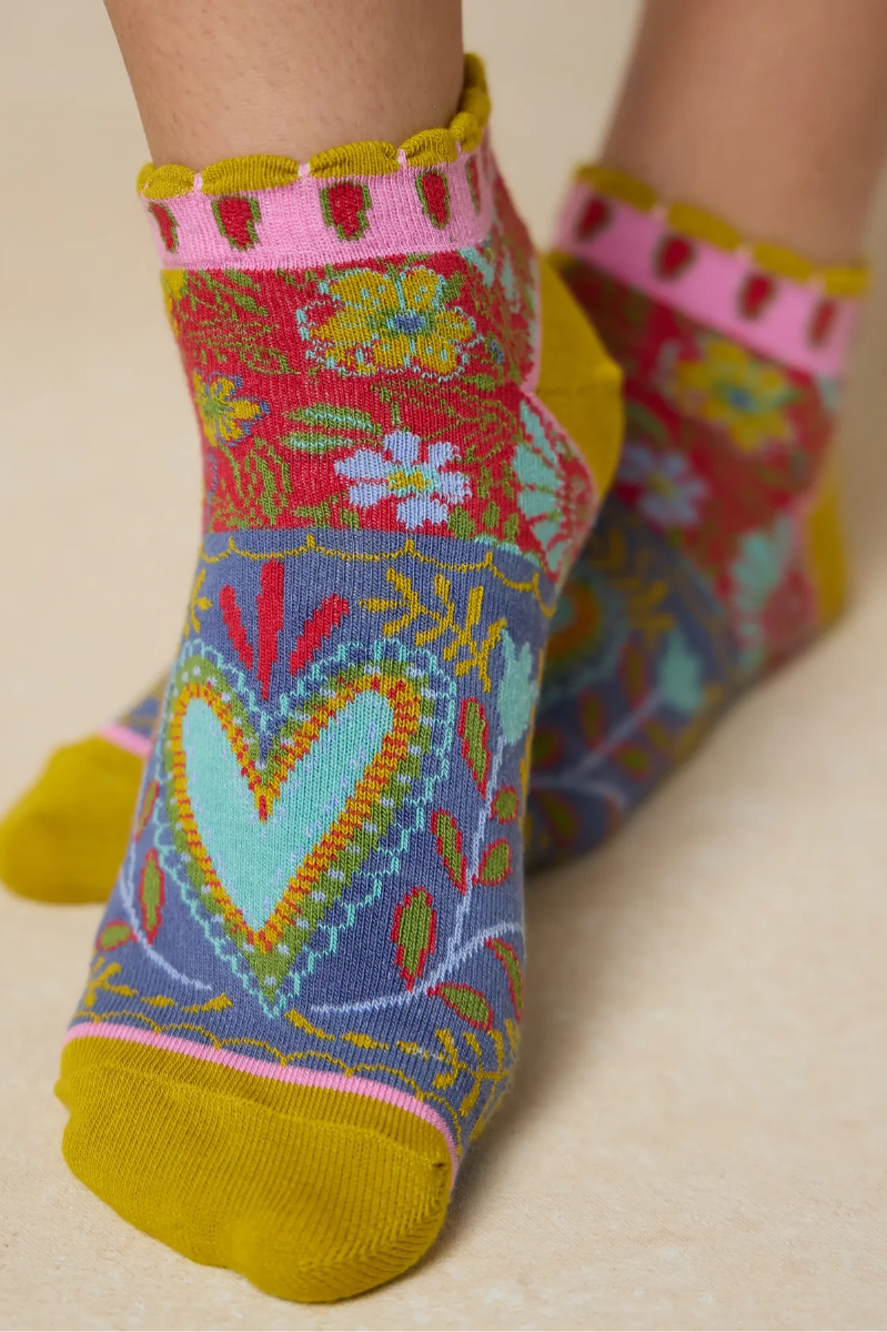 Boho Ankle Socks, Set of 3 | Natural Life