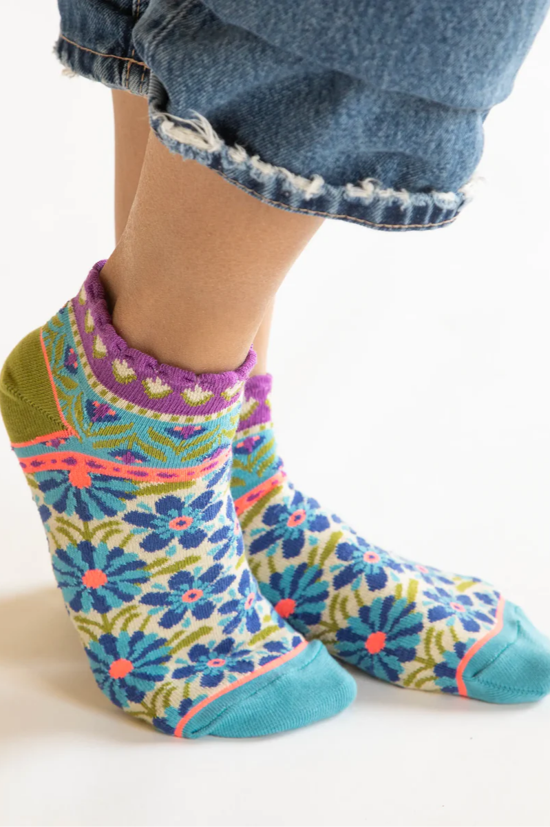 Boho Ankle Socks, Set of 3 | Natural Life