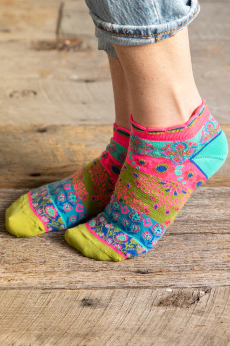 Boho Ankle Socks, Set of 3 | Natural Life