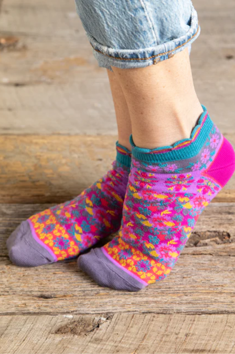 Boho Ankle Socks, Set of 3 | Natural Life