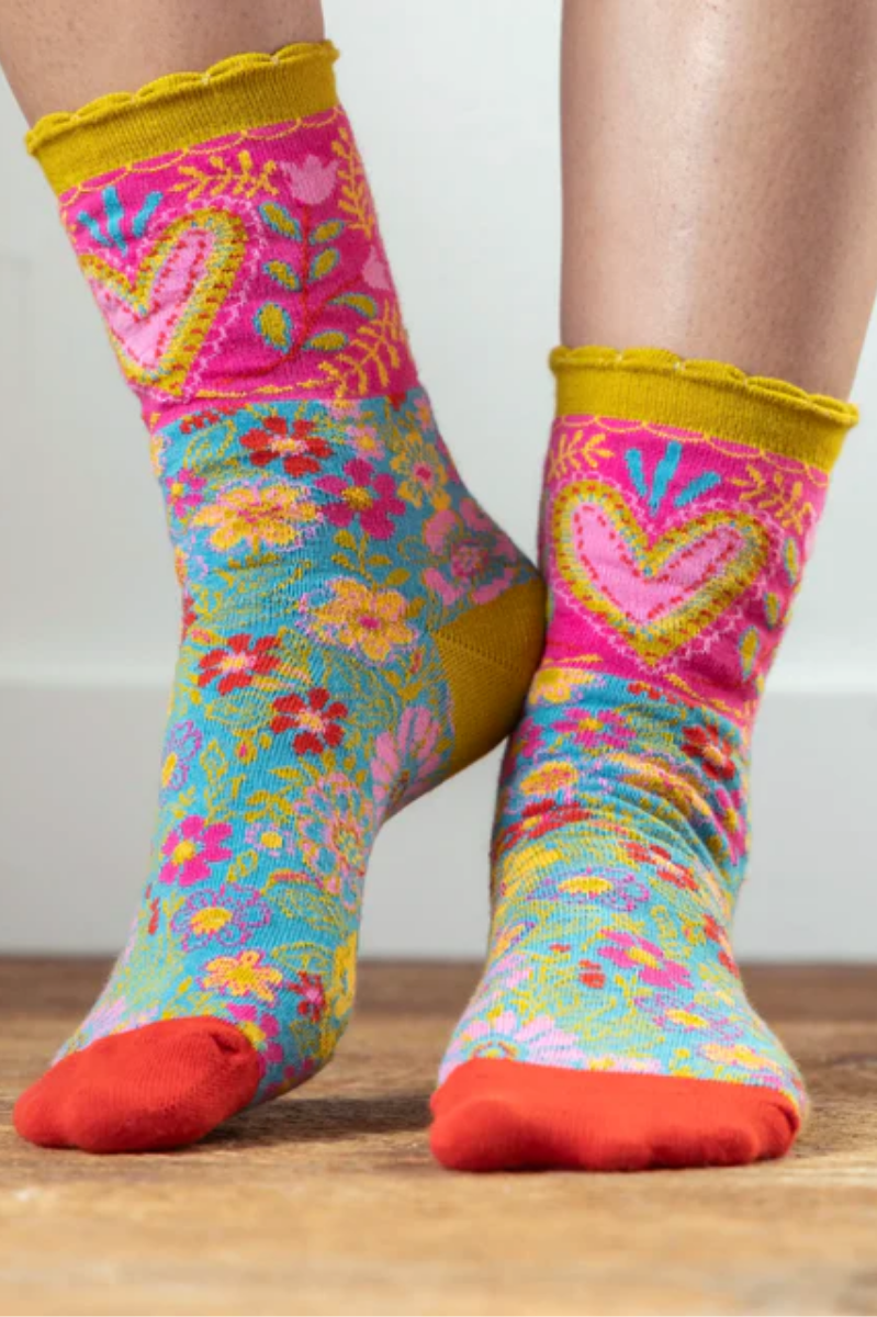 Red Heart Boxed Boho Socks, Set of 3 | Natural Life