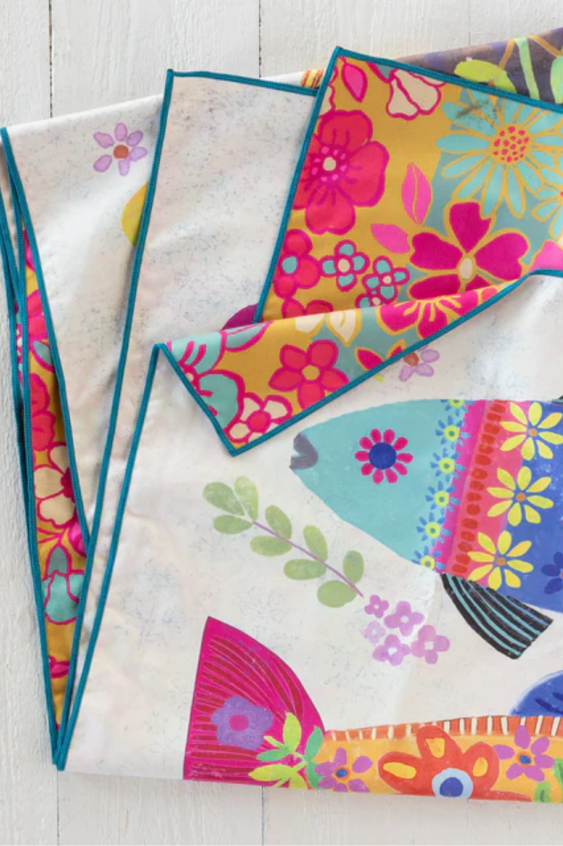 Double Sided Microfiber Beach Towel | Natural Life