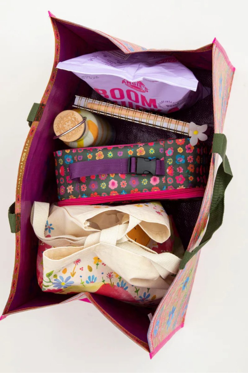 Carry All Happy Tote Bag | Natural Life
